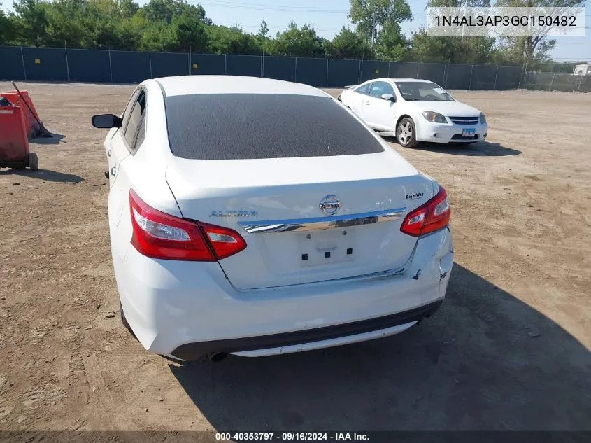 1N4AL3AP3GC150482 2016 Nissan Altima 2.5/S/Sv/Sl/Sr