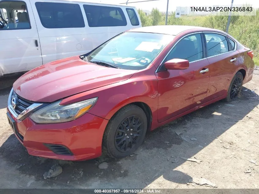 1N4AL3AP2GN336843 2016 Nissan Altima 2.5/S/Sv/Sl/Sr