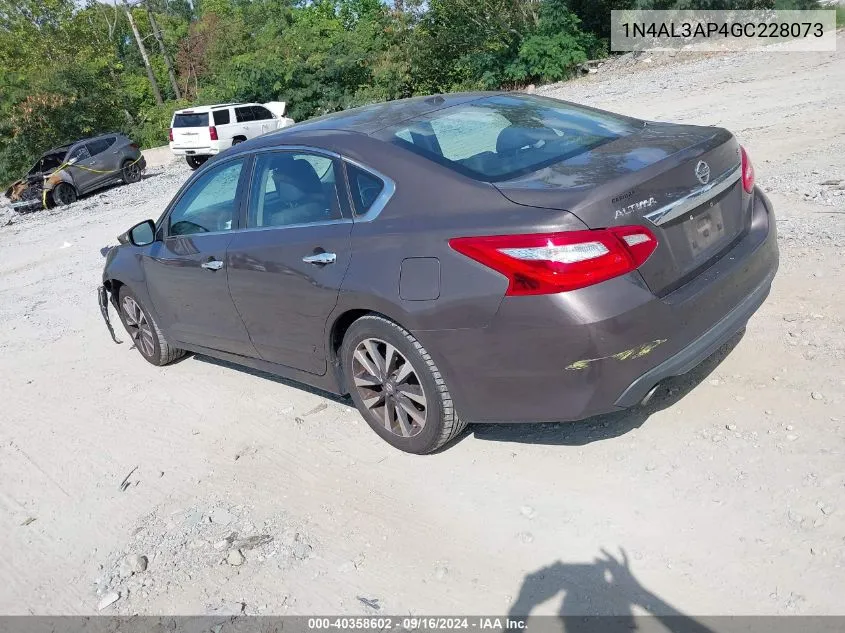 1N4AL3AP4GC228073 2016 Nissan Altima 2.5 Sl