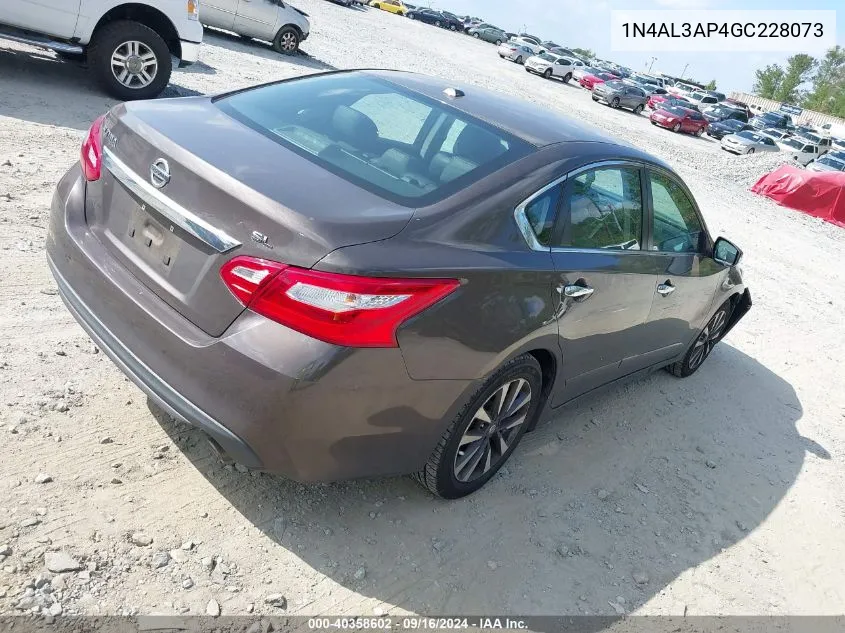 1N4AL3AP4GC228073 2016 Nissan Altima 2.5 Sl