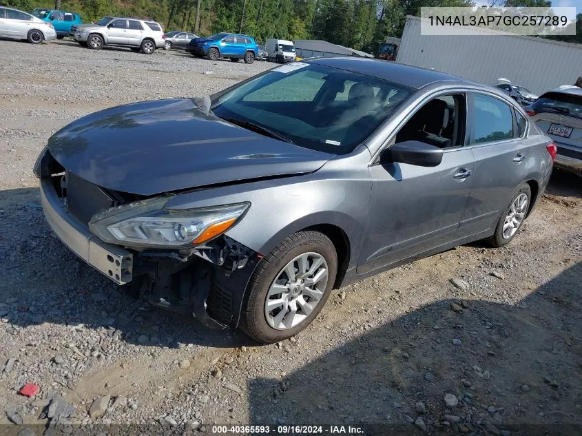 2016 Nissan Altima 2.5 S VIN: 1N4AL3AP7GC257289 Lot: 40365593