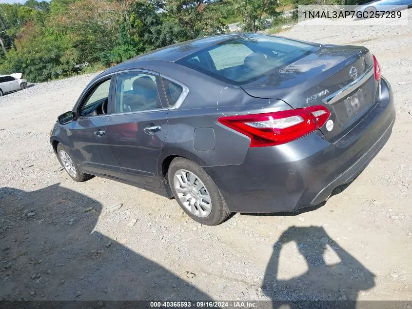 2016 Nissan Altima 2.5 S VIN: 1N4AL3AP7GC257289 Lot: 40365593