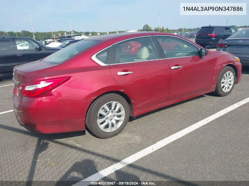 1N4AL3AP9GN347886 2016 Nissan Altima 2.5/2.5 S/2.5 Sl/2.5 Sr/2.5 Sv