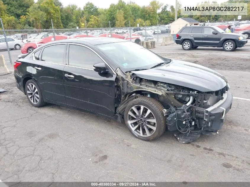 2016 Nissan Altima 2.5 Sl VIN: 1N4AL3AP8GC282217 Lot: 40380334