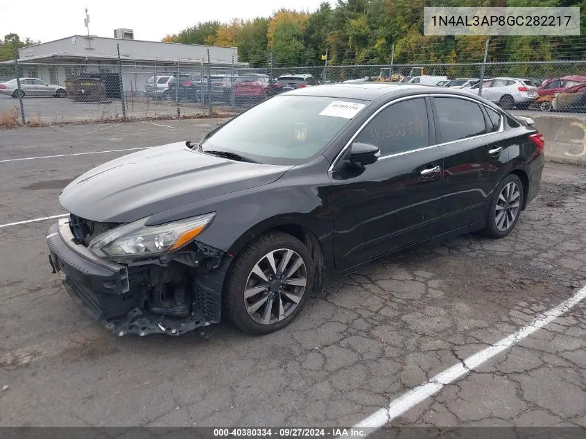 2016 Nissan Altima 2.5 Sl VIN: 1N4AL3AP8GC282217 Lot: 40380334