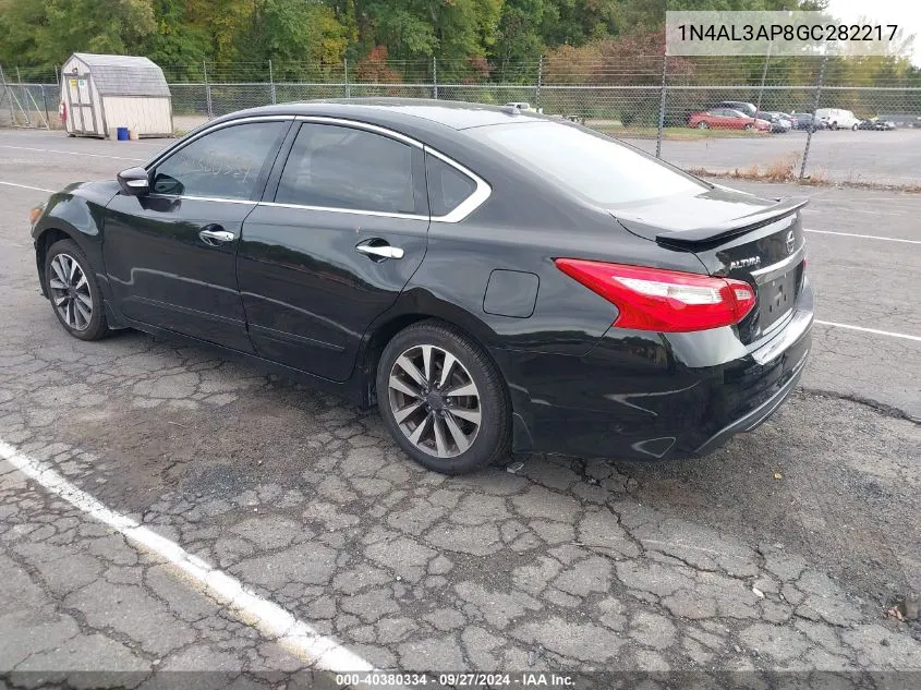 2016 Nissan Altima 2.5 Sl VIN: 1N4AL3AP8GC282217 Lot: 40380334