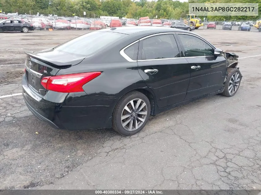 2016 Nissan Altima 2.5 Sl VIN: 1N4AL3AP8GC282217 Lot: 40380334