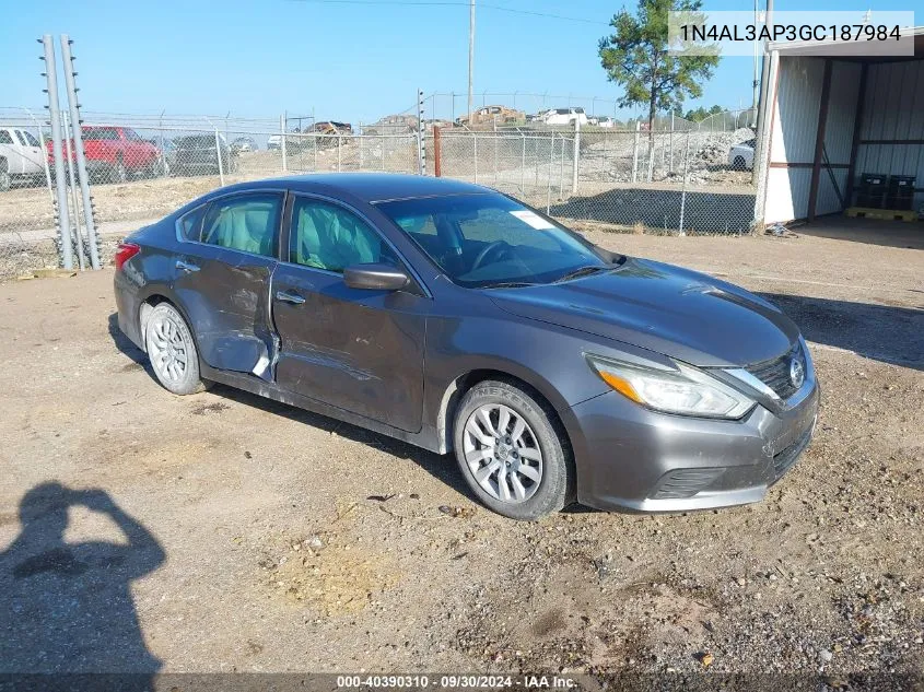 1N4AL3AP3GC187984 2016 Nissan Altima 2.5/S/Sv/Sl/Sr