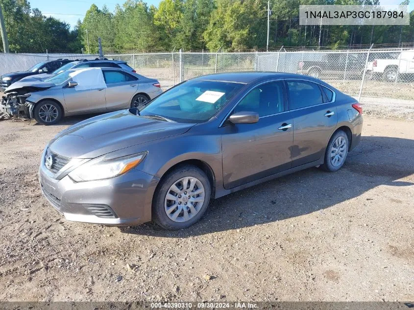 1N4AL3AP3GC187984 2016 Nissan Altima 2.5/S/Sv/Sl/Sr