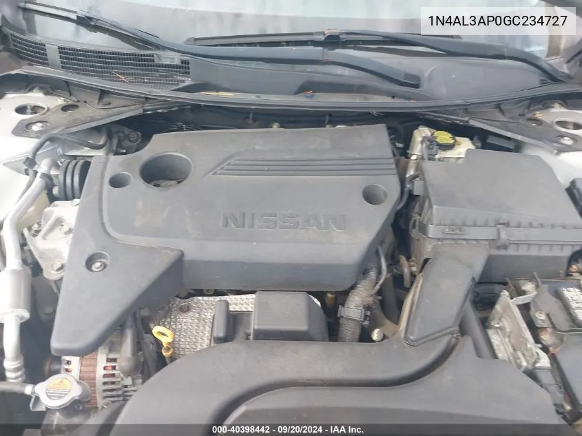 1N4AL3AP0GC234727 2016 Nissan Altima 2.5/2.5 S/2.5 Sl/2.5 Sr/2.5 Sv