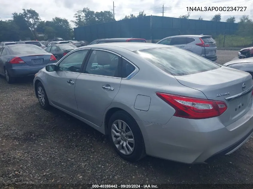 1N4AL3AP0GC234727 2016 Nissan Altima 2.5/2.5 S/2.5 Sl/2.5 Sr/2.5 Sv