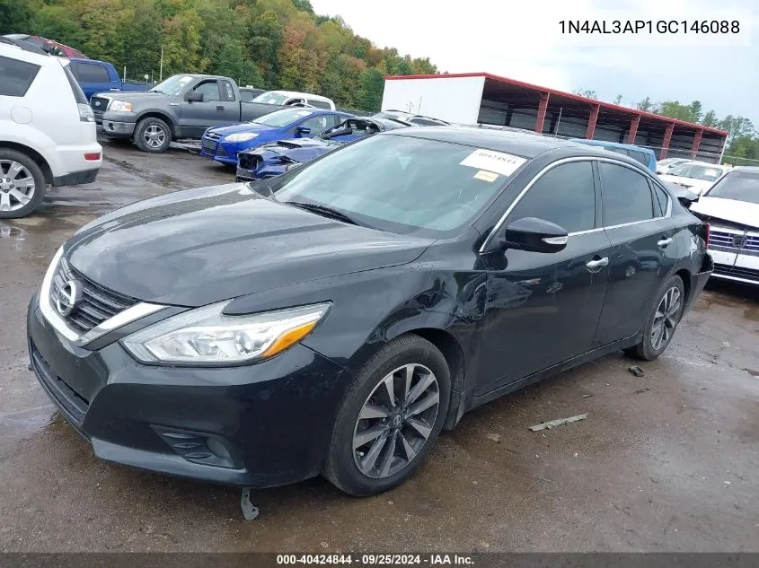 2016 Nissan Altima 2.5 Sl VIN: 1N4AL3AP1GC146088 Lot: 40424844