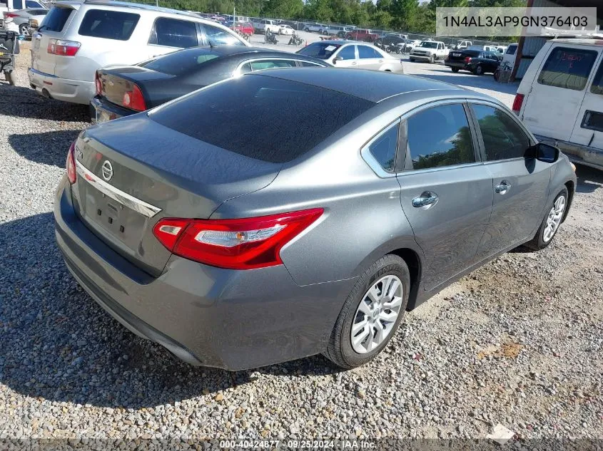 1N4AL3AP9GN376403 2016 Nissan Altima 2.5/2.5 S/2.5 Sl/2.5 Sr/2.5 Sv