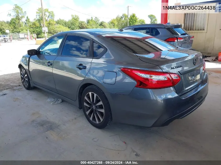 1N4AL3AP0GC264438 2016 Nissan Altima 2.5 Sv