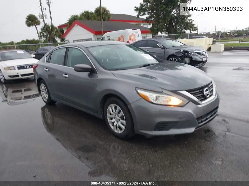 1N4AL3AP1GN350393 2016 Nissan Altima 2.5/2.5 S/2.5 Sl/2.5 Sr/2.5 Sv