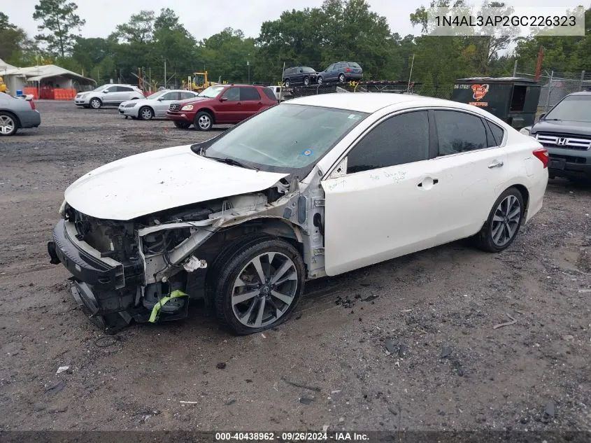 1N4AL3AP2GC226323 2016 Nissan Altima 2.5 Sr