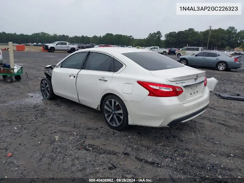 1N4AL3AP2GC226323 2016 Nissan Altima 2.5 Sr