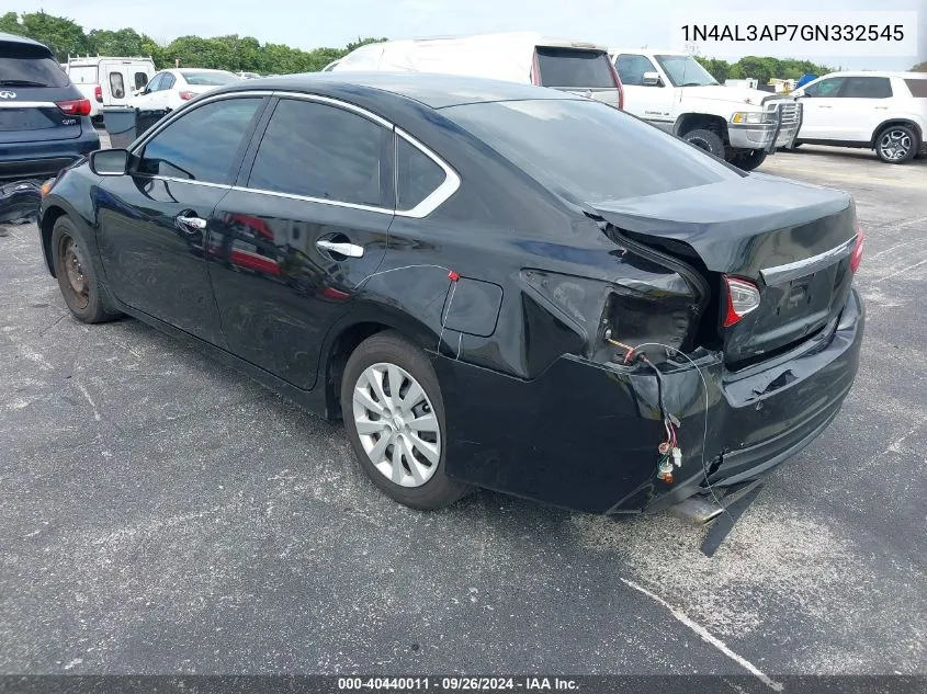 1N4AL3AP7GN332545 2016 Nissan Altima 2.5 S