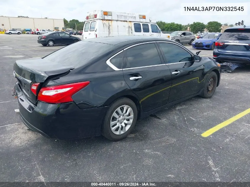 1N4AL3AP7GN332545 2016 Nissan Altima 2.5 S