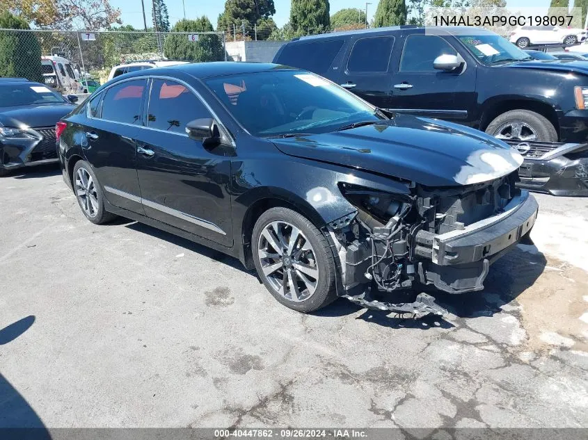 2016 Nissan Altima 2.5 Sr VIN: 1N4AL3AP9GC198097 Lot: 40447862