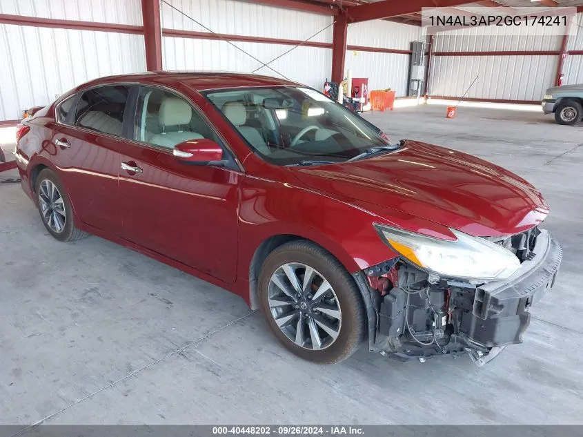 1N4AL3AP2GC174241 2016 Nissan Altima 2.5 Sl