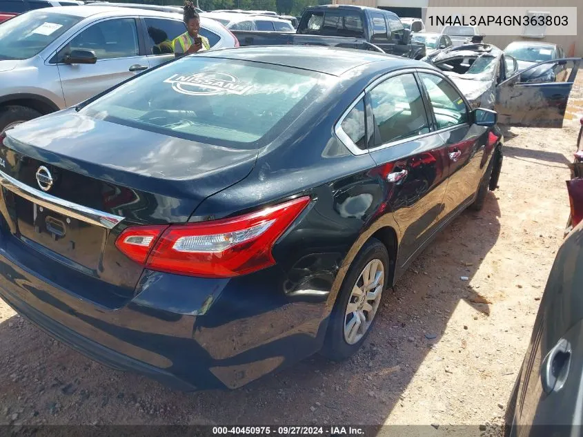 1N4AL3AP4GN363803 2016 Nissan Altima 2.5 S