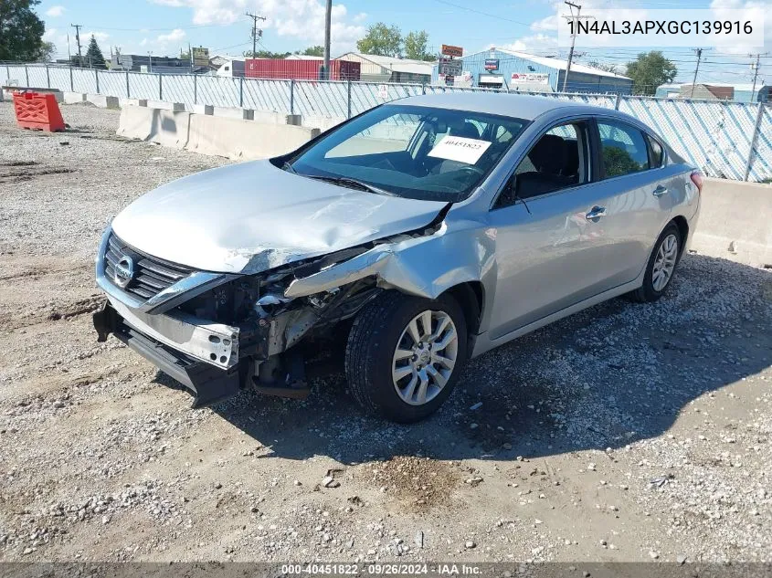 1N4AL3APXGC139916 2016 Nissan Altima 2.5 S