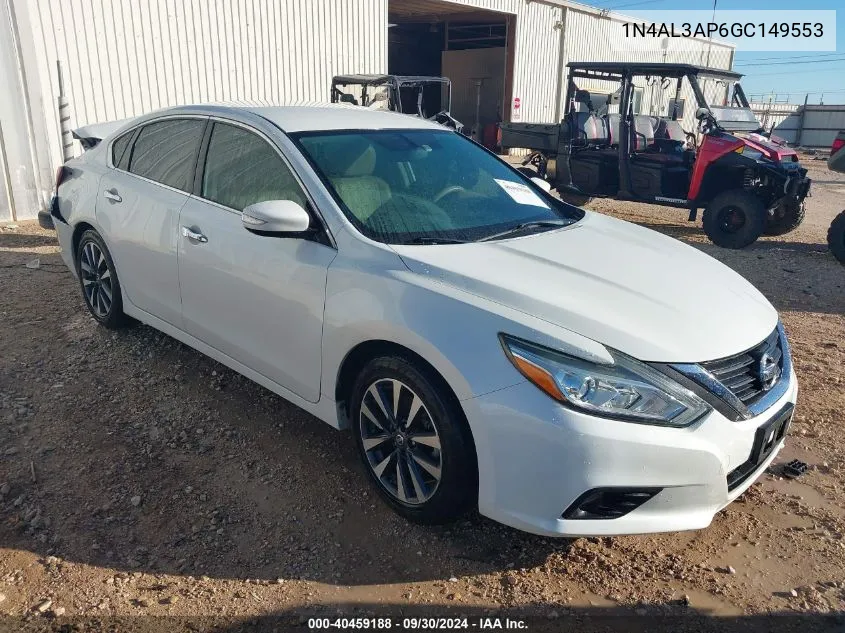 1N4AL3AP6GC149553 2016 Nissan Altima 2.5 Sl