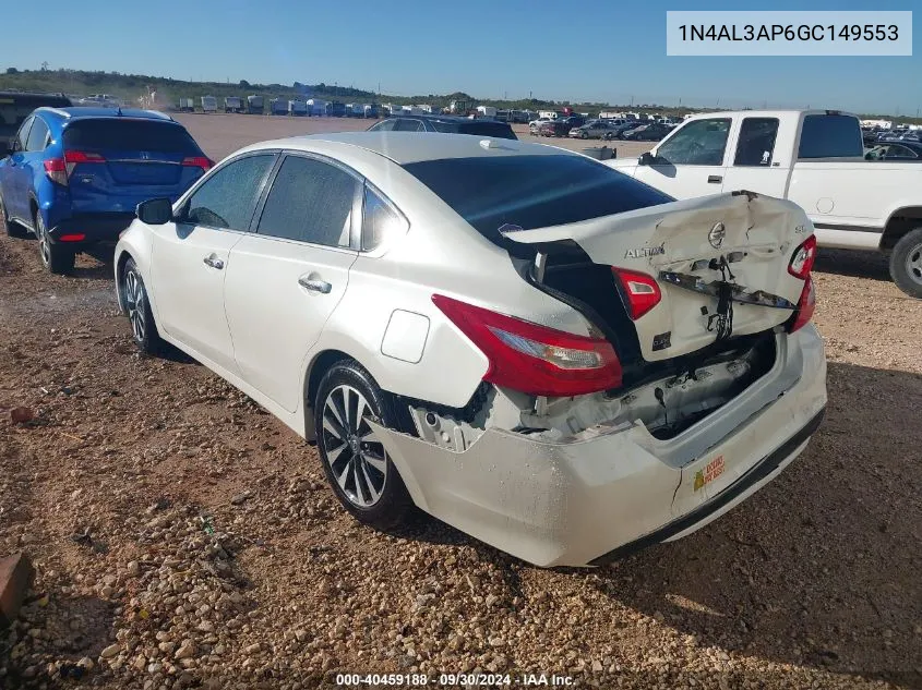 1N4AL3AP6GC149553 2016 Nissan Altima 2.5 Sl