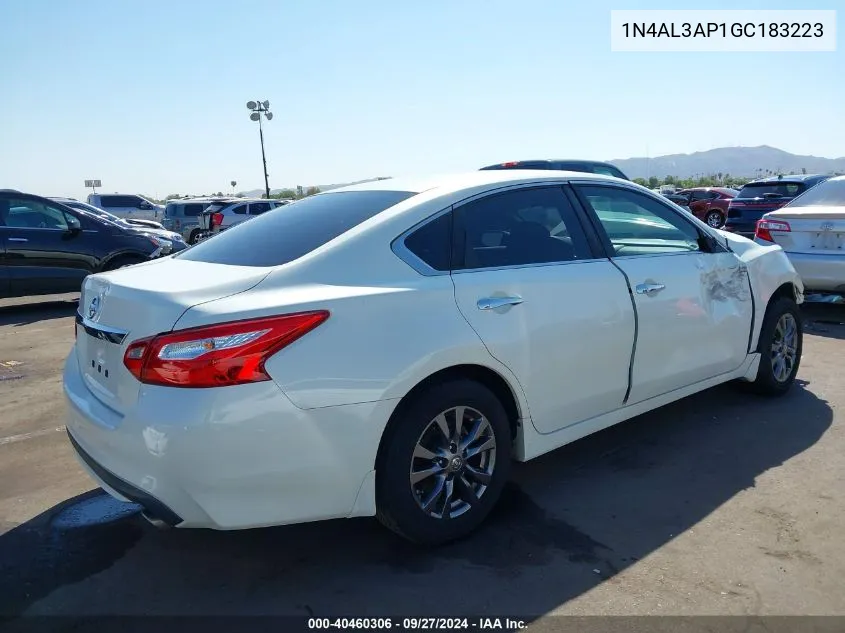 1N4AL3AP1GC183223 2016 Nissan Altima 2.5 S