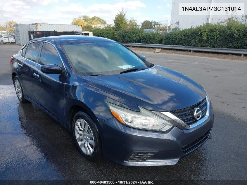 2016 Nissan Altima 2.5/2.5 S/2.5 Sl/2.5 Sr/2.5 Sv VIN: 1N4AL3AP7GC131014 Lot: 40483508