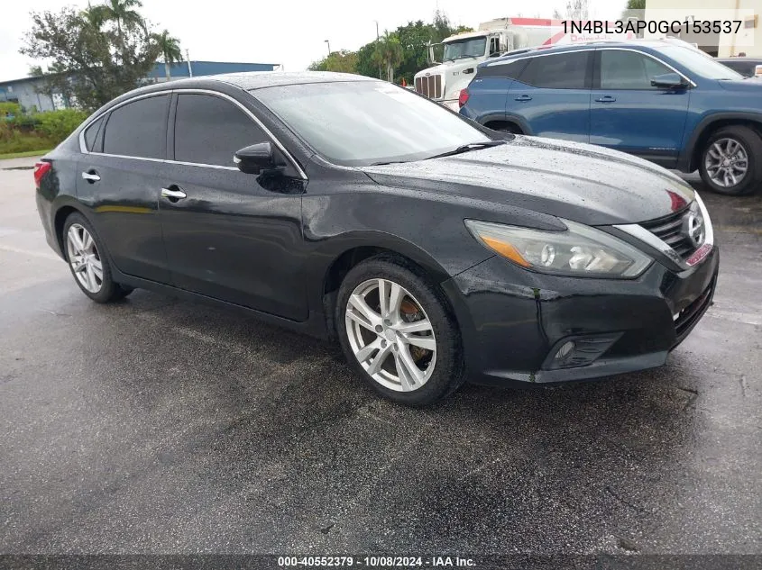 2016 Nissan Altima 3.5Sl/3.5 Sr VIN: 1N4BL3AP0GC153537 Lot: 40552379