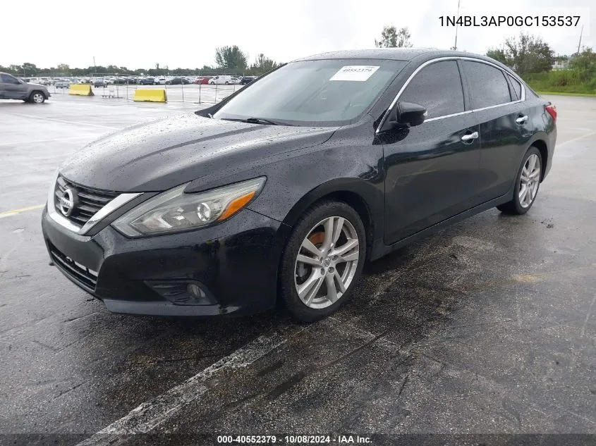 2016 Nissan Altima 3.5Sl/3.5 Sr VIN: 1N4BL3AP0GC153537 Lot: 40552379