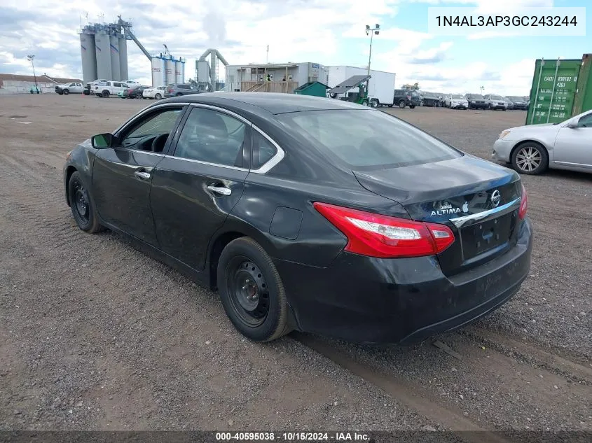 1N4AL3AP3GC243244 2016 Nissan Altima 2.5 S