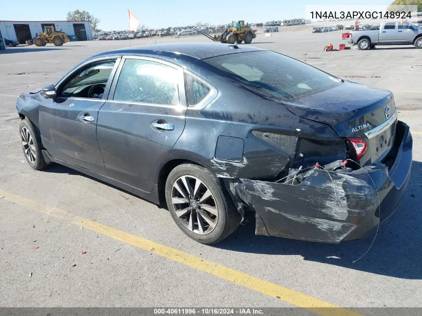 1N4AL3APXGC148924 2016 Nissan Altima 2.5 Sl