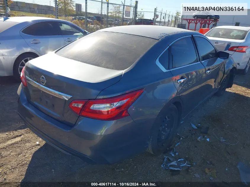 1N4AL3AP4GN336164 2016 Nissan Altima 2.5/2.5 S/2.5 Sl/2.5 Sr/2.5 Sv