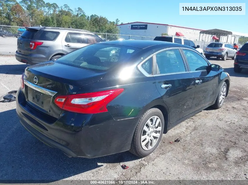 1N4AL3APXGN313035 2016 Nissan Altima 2.5/2.5 S/2.5 Sl/2.5 Sr/2.5 Sv