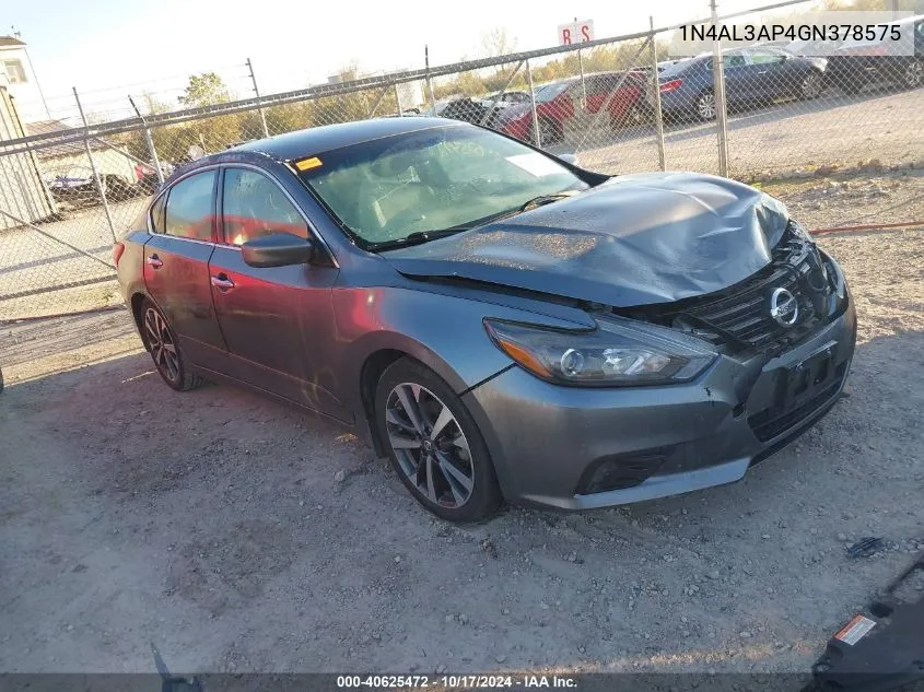 1N4AL3AP4GN378575 2016 Nissan Altima 2.5/S/Sv/Sl/Sr