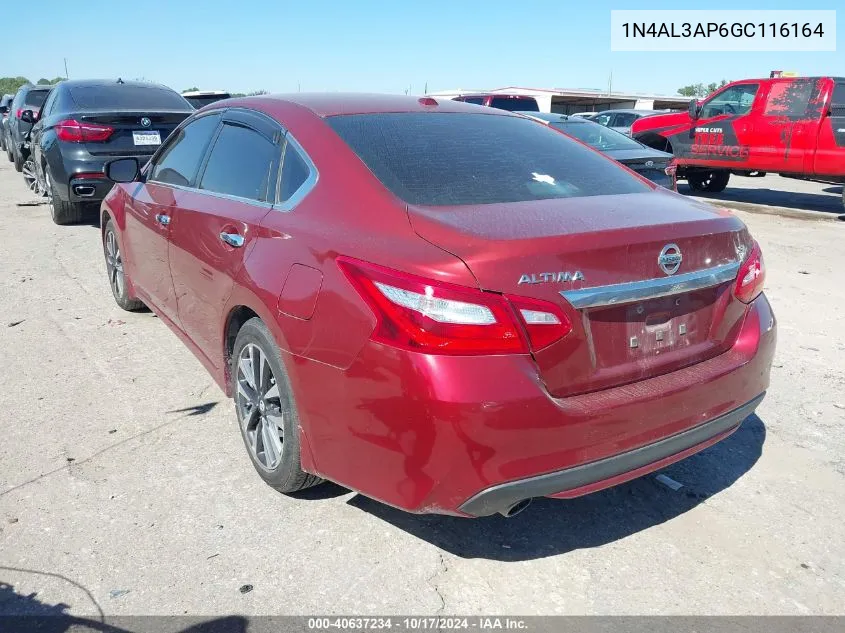 1N4AL3AP6GC116164 2016 Nissan Altima 2.5 Sl