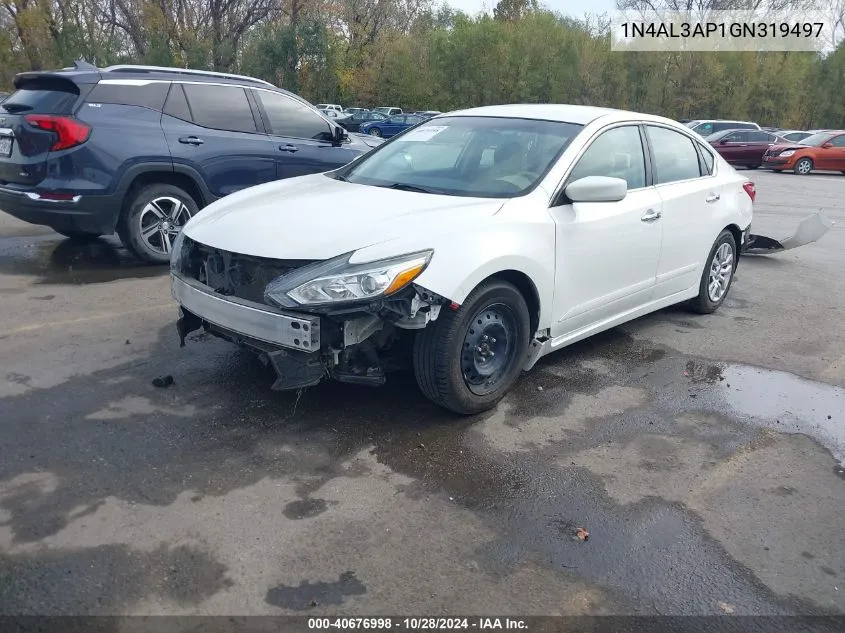 2016 Nissan Altima 2.5 S VIN: 1N4AL3AP1GN319497 Lot: 40676998