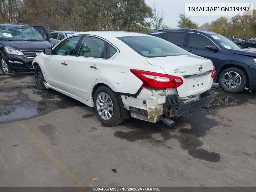 1N4AL3AP1GN319497 2016 Nissan Altima 2.5 S