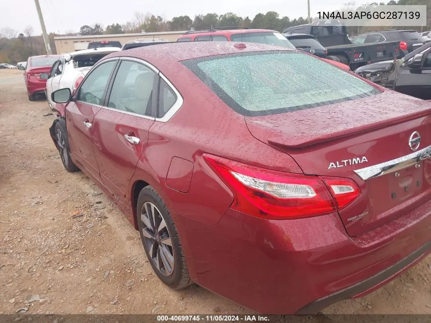 1N4AL3AP6GC287139 2016 Nissan Altima 2.5 Sl