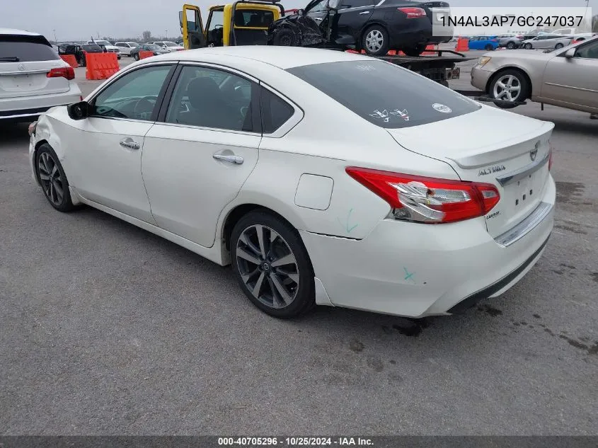 1N4AL3AP7GC247037 2016 Nissan Altima 2.5 Sr