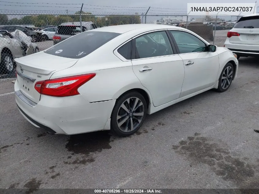 1N4AL3AP7GC247037 2016 Nissan Altima 2.5 Sr