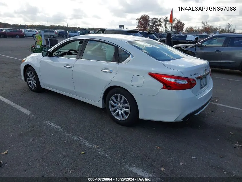 2016 Nissan Altima 2.5 S VIN: 1N4AL3AP9GN357088 Lot: 40726864