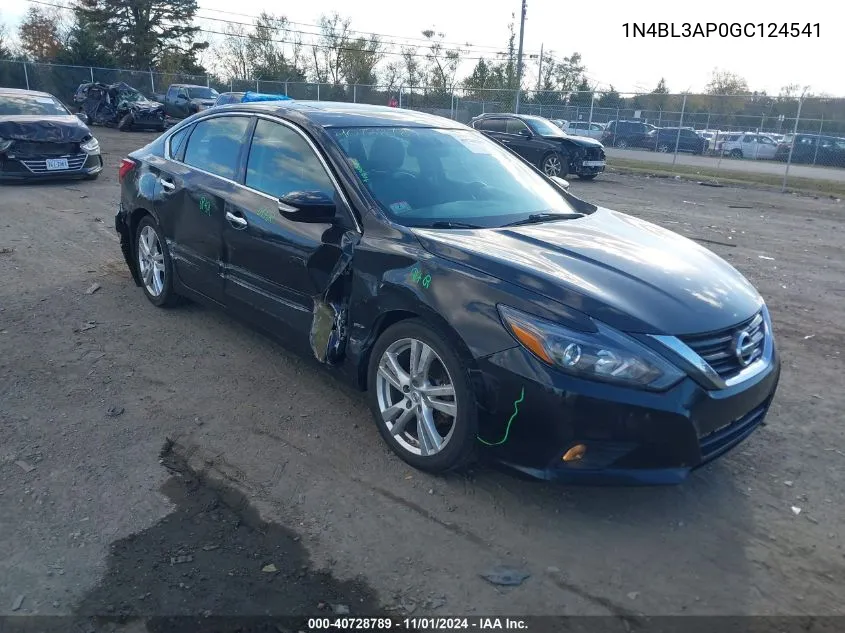 2016 Nissan Altima 3.5 Sl/3.5 Sr VIN: 1N4BL3AP0GC124541 Lot: 40728789