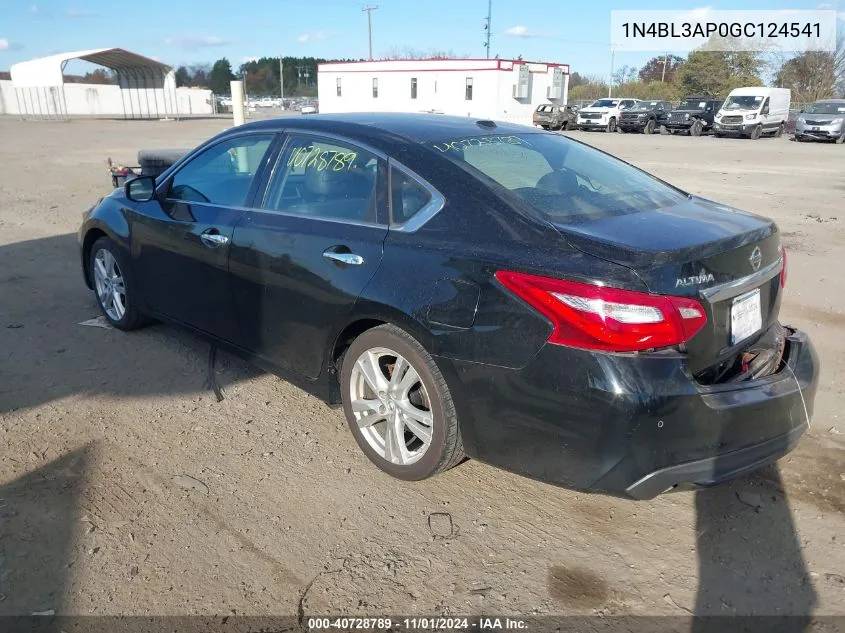 1N4BL3AP0GC124541 2016 Nissan Altima 3.5 Sl/3.5 Sr