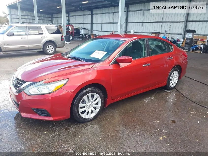 1N4AL3AP1GC167376 2016 Nissan Altima 2.5 S