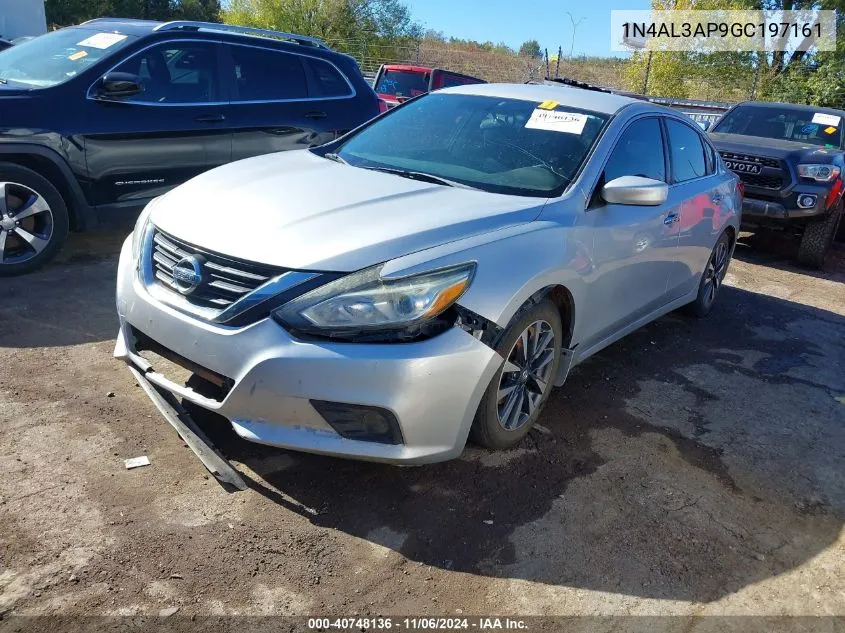 2016 Nissan Altima 2.5 Sv VIN: 1N4AL3AP9GC197161 Lot: 40748136