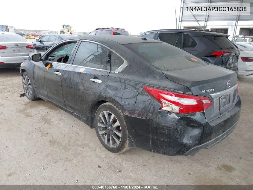 1N4AL3AP3GC165838 2016 Nissan Altima 2.5/2.5 S/2.5 Sl/2.5 Sr/2.5 Sv